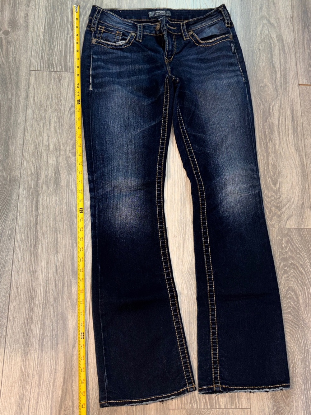 Silver Jeans Co. Aiko Bootcut Jeans — W29 L33 — Dark Wash